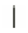 Picioare de masă în formă de U, 2 buc., antracit, 90x(72-73) cm, oțel - WOODBB2890