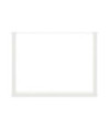Picioare de masă în formă de U, 2 buc., alb, 100 x (72-73) cm, oțel - WOODBB2893