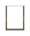 Picioare de masă în formă de U, 3 buc., oțel natural, 70x(72-73) cm - WOODBB2894