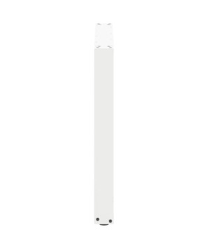 Picioare de masă în formă de U, 3 buc., alb, 80x(72-73) cm, oțel - WOODBB2896