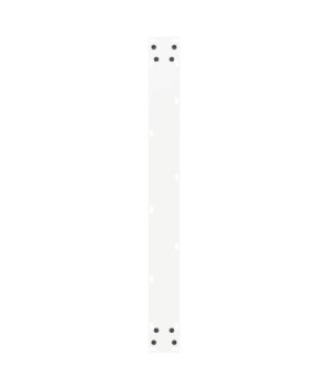 Picioare de masă în formă de U, 3 buc., alb, 80x(72-73) cm, oțel - WOODBB2896