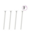Picioare masă consolă, 4 buc., alb, 72 cm, oțel - WOODBB2908 Picioare masă consolă, 4 buc., alb, 72 cm, oțel - WOODBB2908