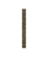 Picioare de masă în formă de U, 3 buc., oțel natural, 80x(72-73) cm - WOODBB2909