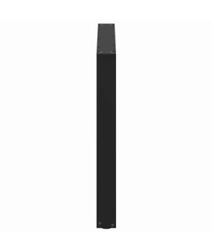 Picioare de masă în formă de U, 3 buc., negru, 100x(72-73) cm, oțel - WOODBB2912
