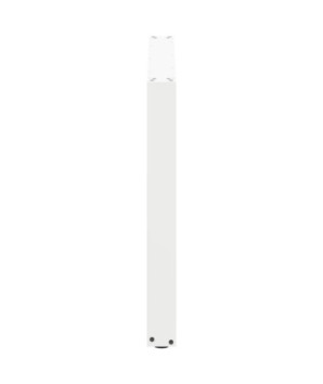 Picioare de masă în formă de U, 3 buc., alb, 100 x (72-73) cm, oțel - WOODBB2913