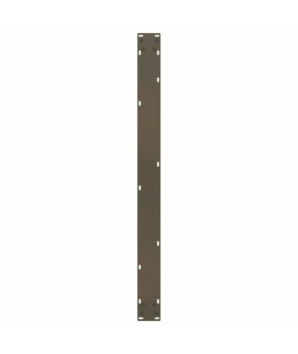 Picioare de masă în formă de U, 3 buc., oțel natural, 100 x (72-73) cm - WOODBB2914