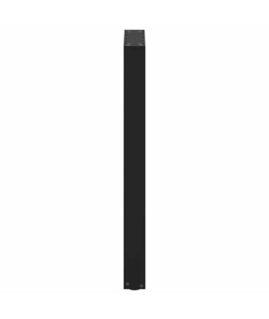 Picioare de masă de bar în formă de U, 2 buc., negru, 50x(90-91) cm, oțel - WOODBB2929
