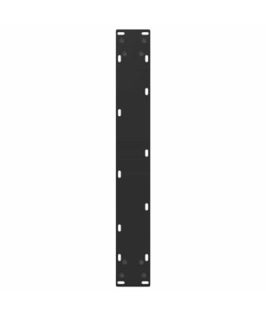 Picioare de masă de bar în formă de U, 2 buc., negru, 60x(90-91) cm, oțel - WOODBB2933