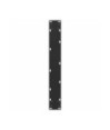 Picioare de masă de bar în formă de U, 2 buc., negru, 60x(90-91) cm, oțel - WOODBB2933