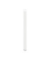 Picioare de masă de bar în formă de U, 2 buc., alb, 40 x (100-101) cm, oțel - WOODBB2948