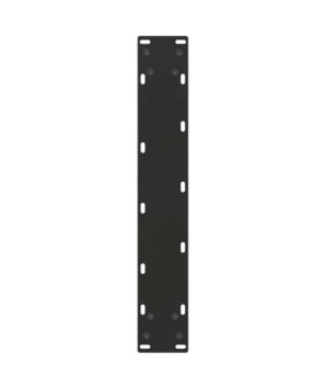 Picioare de masă de bar în formă de U, 2 buc., negru, 50x(100-101) cm, oțel - WOODBB2951