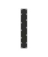 Picioare de masă de bar în formă de U, 2 buc., negru, 50x(100-101) cm, oțel - WOODBB2951