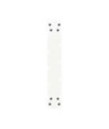Picioare de masă de bar în formă de U, 2 buc., alb, 50x(100-101) cm, oțel - WOODBB2952