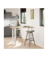 Picioare de masă de bar în formă de U, 2 buc., alb, 60 x (100-101) cm, oțel - WOODBB2956 Picioare de masă de bar în formă de U, 2 buc., alb, 60 x (100-101) cm, oțel - WOODBB2956