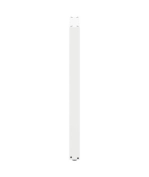 Picioare de masă de bar în formă de U, 2 buc., alb, 60 x (100-101) cm, oțel - WOODBB2956