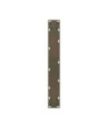 Picioare de masă de bar în formă de U, 2 buc., oțel natural, 60 x (100-101) cm - WOODBB2968