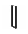 Picioare de masă de bar în formă de U, 2 buc., negru, 40x(110-111) cm, oțel - WOODBB2969 Picioare de masă de bar în formă de U, 2 buc., negru, 40x(110-111) cm, oțel - WOODBB2969