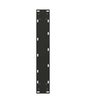 Picioare de masă de bar în formă de U, 2 buc., negru, 40x(110-111) cm, oțel - WOODBB2969