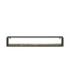 Rafturi de perete 2buc. 110x17x17cm lemn reciclat și fier - WOODBB313