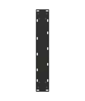 Picioare de masă de bar în formă de U, 2 buc., negru, 50x(110-111) cm, oțel - WOODBB2973