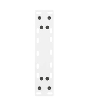 Picioare masă consolă, albe, 2 buc., 28x(72-73) cm, oțel - WOODBB2990