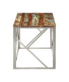 Măsuță cafea argintie, din lemn masiv reciclat, dreptunghiulară, 110 x 45 x 45 cm Măsuță cafea argintie, din lemn masiv reciclat, dreptunghiulară, 110 x 45 x 45 cm