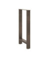 Picioare de masă de bar, oțel natural, 2 buc., 50x(90-91) cm, oțel - WOODBB3010