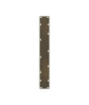 Picioare de masă de bar, oțel natural, 2 buc., 60x(90-91) cm, oțel - WOODBB3013