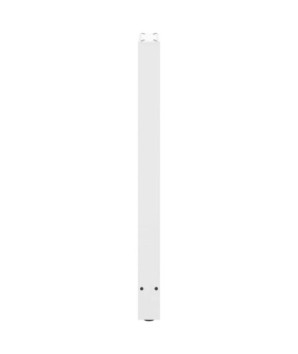 Picioare de masă de bar, albe, 2 buc., 40x(100-101) cm, oțel - WOODBB3015