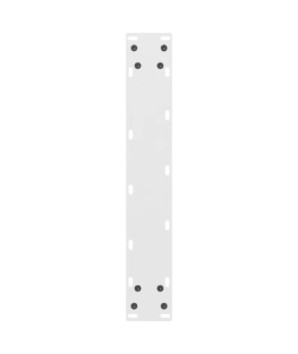 Picioare de masă de bar, albe, 2 buc., 40x(100-101) cm, oțel - WOODBB3015