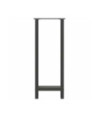 Picioare de masă de bar antracit, 2 buc., 40x(100-101) cm, oțel - WOODBB3016 Picioare de masă de bar antracit, 2 buc., 40x(100-101) cm, oțel - WOODBB3016