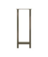 Picioare de masă de bar, oțel natural, 2 buc., 50x(100-101) cm - WOODBB3020