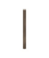 Picioare de masă de bar, oțel natural, 2 buc., 50x(100-101) cm - WOODBB3020