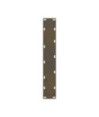 Picioare de masă de bar, oțel natural, 2 buc., 50x(100-101) cm - WOODBB3020