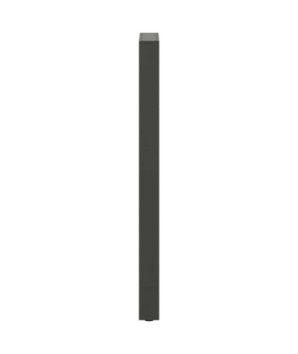 Picioare de masă de bar antracit, 2 buc., 40x(110-111) cm, oțel - WOODBB3024