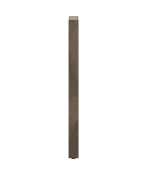 Picioare de masă de bar, oțel natural, 2 buc., 50x(110-111) cm, oțel - WOODBB3028