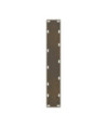 Picioare de masă de bar, oțel natural, 2 buc., 50x(110-111) cm, oțel - WOODBB3028