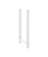 Picioare de masă de bar, albe, 2 buc., 60x(110-111) cm, oțel - WOODBB3030 Picioare de masă de bar, albe, 2 buc., 60x(110-111) cm, oțel - WOODBB3030
