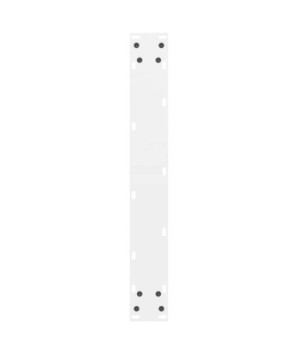 Picioare de masă de bar, albe, 2 buc., 60x(110-111) cm, oțel - WOODBB3030