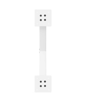 Picioare de masă în formă de X, 2 buc., alb, 50x(72-73) cm, oțel - WOODBB3048
