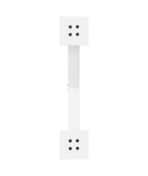 Picioare de masă în formă de X, 2 buc., alb, 57x(72-73) cm, oțel - WOODBB3049