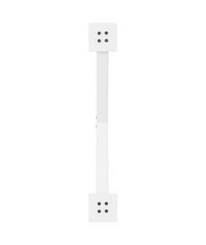 Picioare de masă în formă de X, 2 buc., alb, 80x(72-73) cm, oțel - WOODBB3051