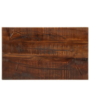 Blat masă rustic din lemn masiv reciclat, dreptunghiulară, 50 x 20 x 3,8 cm, handmade