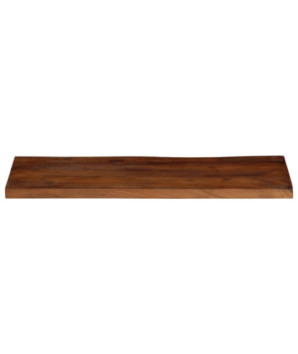 Blat masă rustic din lemn masiv reciclat, dreptunghiulară, 90x20x3,8 cm, handmade