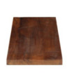 Blat masă rustic din lemn masiv reciclat, dreptunghiulară, 90x20x3,8 cm, handmade