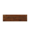 Blat masă rustic din lemn masiv reciclat, dreptunghiulară, 100x20x3,8 cm, handmade