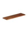 Blat masă rustic din lemn masiv reciclat, dreptunghiulară, 100x20x3,8 cm, handmade