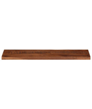 Blat masă rustic din lemn masiv reciclat, dreptunghiulară, 100x20x3,8 cm, handmade