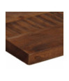 Blat masă rustic din lemn masiv reciclat, dreptunghiulară, 100x20x3,8 cm, handmade