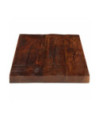 Blat de masă, 50x30x3,8 cm, dreptunghiular, lemn reciclat, cu aspect rustic - WOODBB3110